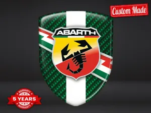 Fiat Abarth Personalisierte Logoaufkleber Look Max Resilient Pro